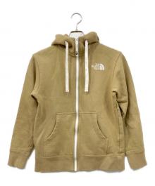 THE NORTH FACE（ザ ノース フェイス）の古着「ジップパーカー」｜ベージュ