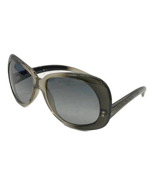 VERSACE（ヴェルサーチェ）VERSACE (ヴェルサーチェ) サングラス グリーン×ブラックの古着・服飾アイテム