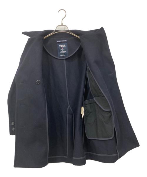 ticca（ティッカ）ticca (ティッカ) Pコート ネイビー サイズ:SIZE 38の古着・服飾アイテム