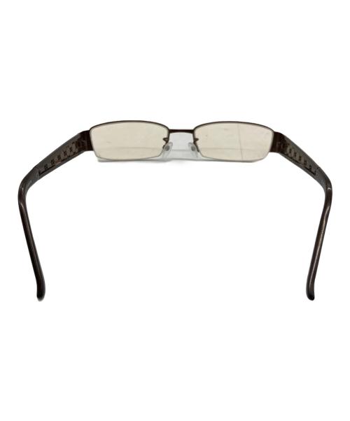GUCCI（グッチ）GUCCI (グッチ) 伊達眼鏡 ブラウンの古着・服飾アイテム