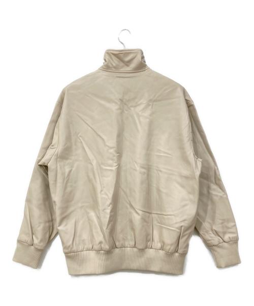 adidas（アディダス）adidas (アディダス) トラックスーツジャケット ベージュ×ホワイト サイズ:3XL 未使用品の古着・服飾アイテム