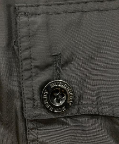 BURBERRY（バーバリー）BURBERRY (バーバリー) ステンカラーコート ブラック サイズ:XLサイズの古着・服飾アイテム