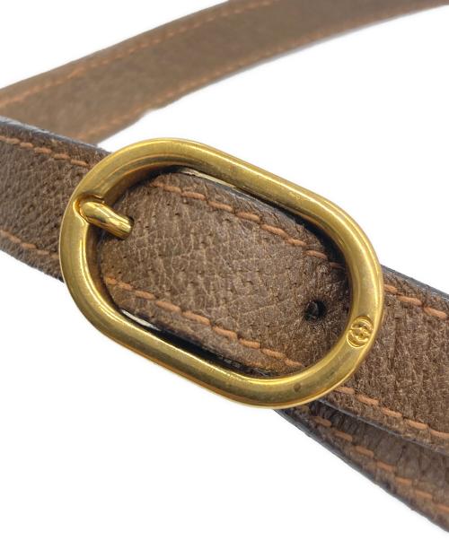 GUCCI（グッチ）GUCCI (グッチ) ショルダーバッグ ブラウンの古着・服飾アイテム