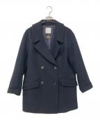 Spick and Spanスピック＆スパン）の古着「ダブルコート」｜ネイビー