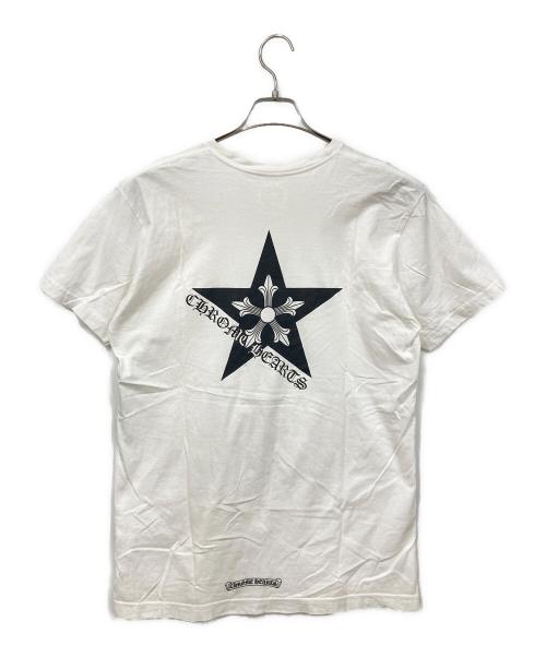 CHROME HEARTS（クロムハーツ）CHROME HEARTS (クロムハーツ) 半袖カットソー ホワイト サイズ:Lの古着・服飾アイテム