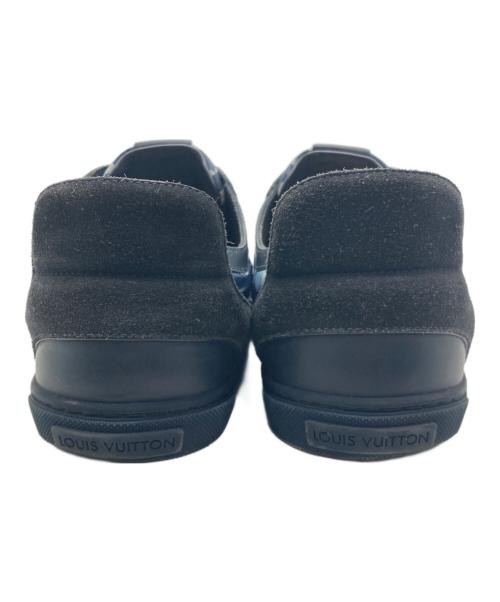 LOUIS VUITTON（ルイ ヴィトン）LOUIS VUITTON (ルイ ヴィトン) ジップアップラインローカットシューズ ブルー サイズ:9の古着・服飾アイテム