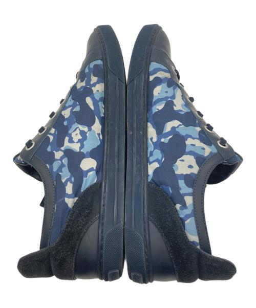 LOUIS VUITTON（ルイ ヴィトン）LOUIS VUITTON (ルイ ヴィトン) ジップアップラインローカットシューズ ブルー サイズ:9の古着・服飾アイテム