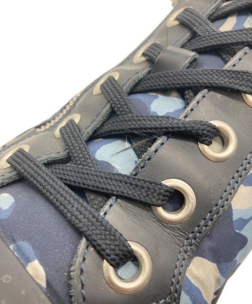 LOUIS VUITTON（ルイ ヴィトン）LOUIS VUITTON (ルイ ヴィトン) ジップアップラインローカットシューズ ブルー サイズ:9の古着・服飾アイテム