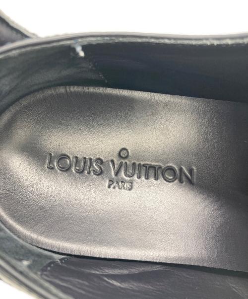 LOUIS VUITTON（ルイ ヴィトン）LOUIS VUITTON (ルイ ヴィトン) ジップアップラインローカットシューズ ブルー サイズ:9の古着・服飾アイテム