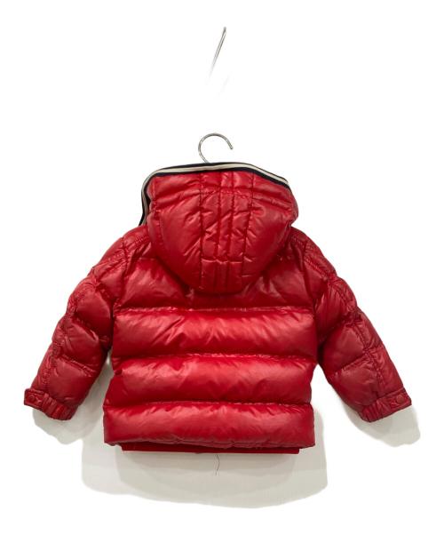 MONCLER（モンクレール）MONCLER (モンクレール) ダウンジャケット レッド サイズ:80cmの古着・服飾アイテム