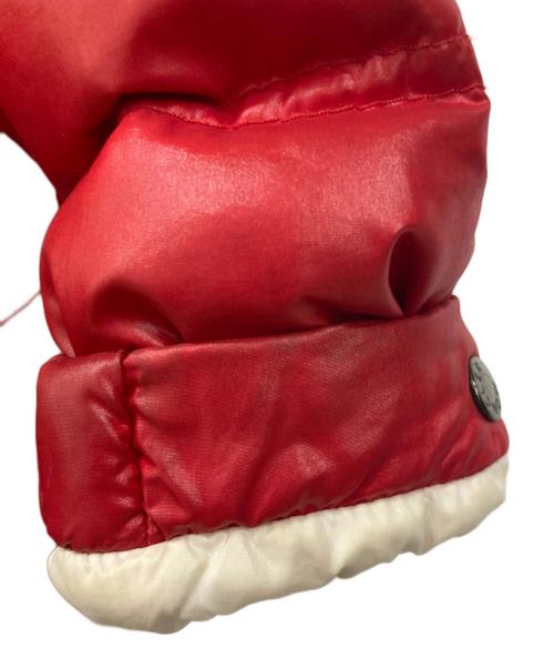 MONCLER（モンクレール）MONCLER (モンクレール) ダウンジャケット レッド サイズ:80cmの古着・服飾アイテム