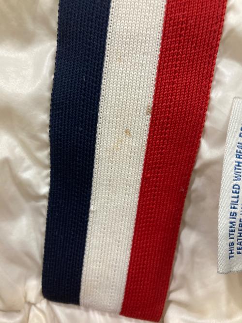 MONCLER（モンクレール）MONCLER (モンクレール) ダウンジャケット レッド サイズ:80cmの古着・服飾アイテム