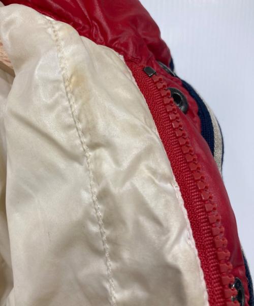 MONCLER（モンクレール）MONCLER (モンクレール) ダウンジャケット レッド サイズ:80cmの古着・服飾アイテム
