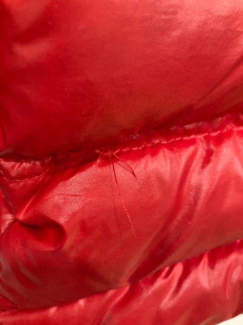 MONCLER（モンクレール）MONCLER (モンクレール) ダウンジャケット レッド サイズ:80cmの古着・服飾アイテム