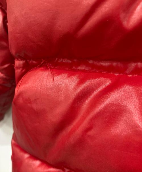 MONCLER（モンクレール）MONCLER (モンクレール) ダウンジャケット レッド サイズ:80cmの古着・服飾アイテム