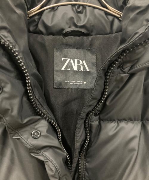 ZARA（ザラ）ZARA (ザラ) 中綿ジャケット ブラック サイズ:Mの古着・服飾アイテム