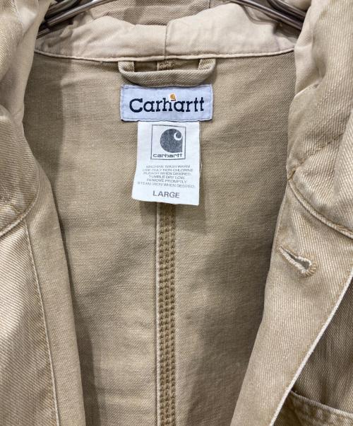 CarHartt（カーハート）CarHartt (カーハート) カバーオール ベージュ サイズ:Lサイズの古着・服飾アイテム