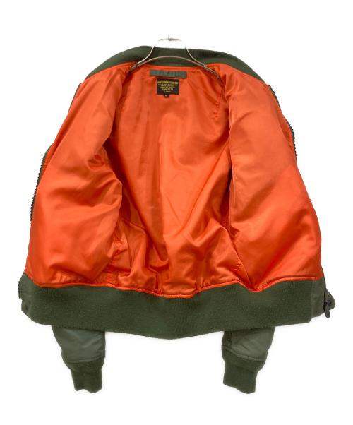 AVIREX（アヴィレックス）AVIREX (アヴィレックス) MA-1ジャケット カーキ サイズ:Mの古着・服飾アイテム