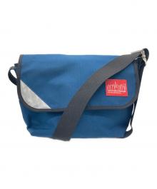 Manhattan Portage×スバル（マンハッタンポーテージ×スバル）の古着「カジュアルメッセンジャーバッグ」｜ブルー×ブラック