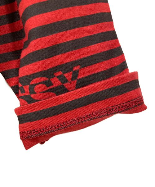 stussy（ステューシー）stussy (ステューシー) 長袖ワンピース レッド×ブラック サイズ:SMALLの古着・服飾アイテム