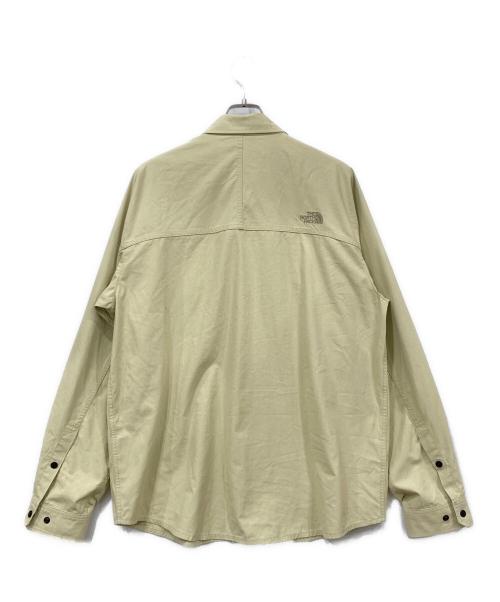 THE NORTH FACE（ザ ノース フェイス）THE NORTH FACE (ザ ノース フェイス) ファイヤーフライキャノピーシャツ クリーム サイズ:XLサイズの古着・服飾アイテム