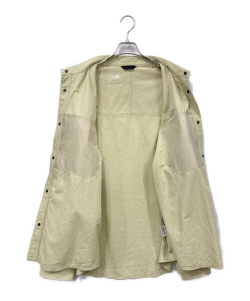 THE NORTH FACE（ザ ノース フェイス）THE NORTH FACE (ザ ノース フェイス) ファイヤーフライキャノピーシャツ クリーム サイズ:XLサイズの古着・服飾アイテム