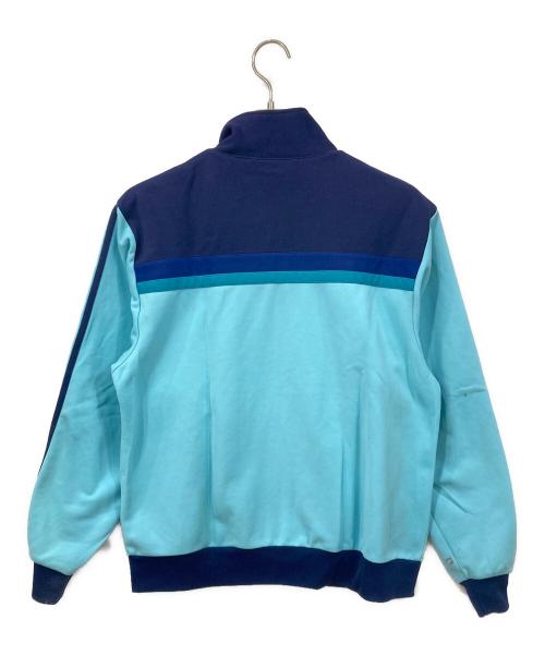 adidas（アディダス）adidas (アディダス) トラックジャケット ブルー×ネイビー サイズ:Mの古着・服飾アイテム
