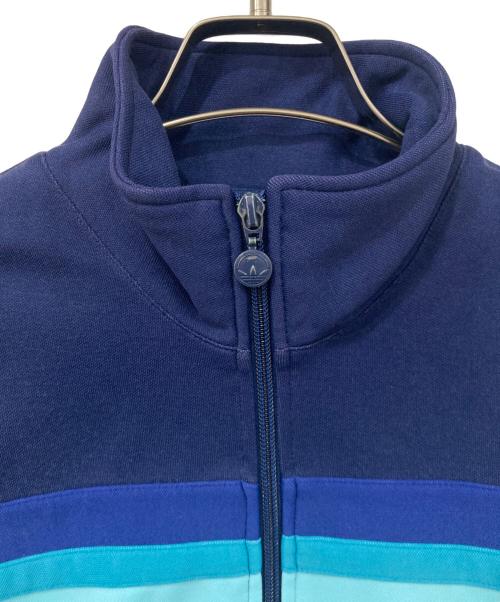 adidas（アディダス）adidas (アディダス) トラックジャケット ブルー×ネイビー サイズ:Mの古着・服飾アイテム