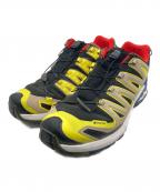 SALOMONサロモン）の古着「ローカットスニーカー」｜イエロー×ブルー×ホワイト