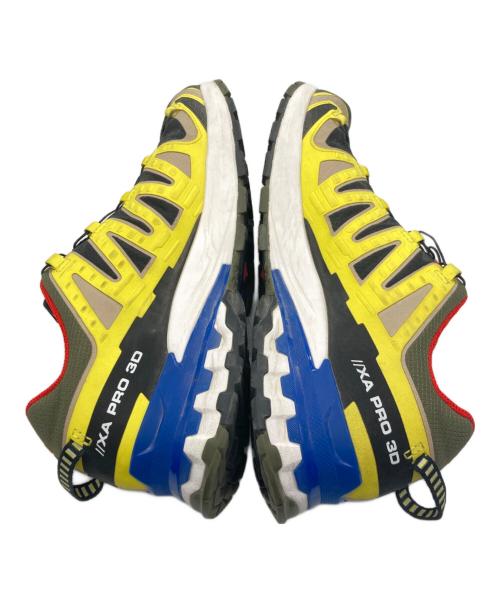 SALOMON（サロモン）SALOMON (サロモン) ローカットスニーカー イエロー×ブルー×ホワイト サイズ:28cmの古着・服飾アイテム