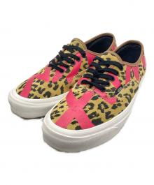 VANS（ヴァンズ）の古着「スニーカー」｜ピンク×ベージュ