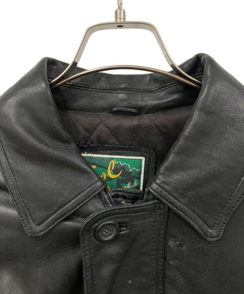 SOL（エスオーエル）SOL (エスオーエル) ラムレザージャケット ブラック サイズ:Lの古着・服飾アイテム