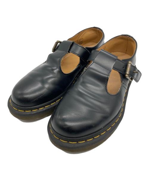 Dr.Martens（ドクターマーチン）Dr.Martens (ドクターマーチン) Tバーシューズ ブラック サイズ:37の古着・服飾アイテム