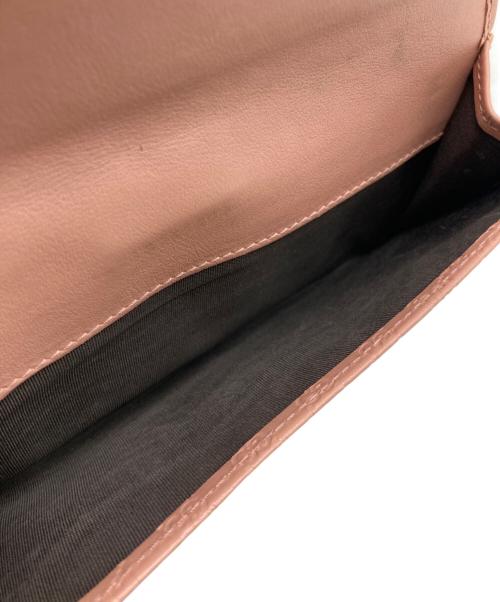 GUCCI（グッチ）GUCCI (グッチ) 3つ折り財布 ピンクの古着・服飾アイテム