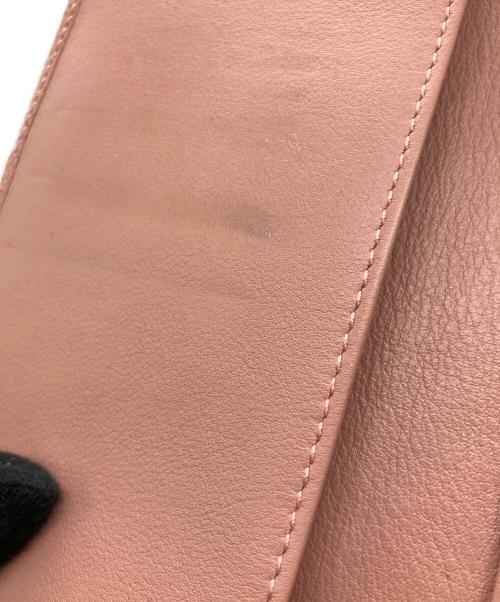 GUCCI（グッチ）GUCCI (グッチ) 3つ折り財布 ピンクの古着・服飾アイテム