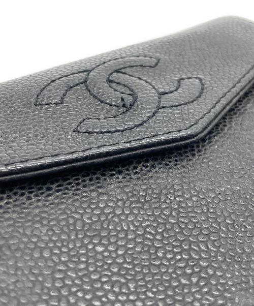 CHANEL（シャネル）CHANEL (シャネル) 財布 ブラックの古着・服飾アイテム