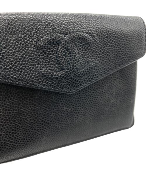 CHANEL（シャネル）CHANEL (シャネル) 財布 ブラックの古着・服飾アイテム