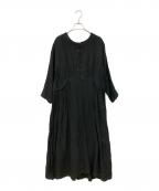 Vlas Blommeヴラスブラム）の古着「半袖ワンピース」｜ブラック