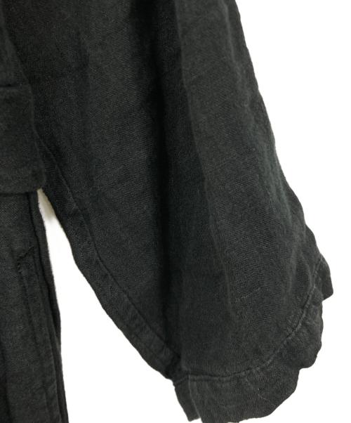 Vlas Blomme（ヴラスブラム）Vlas Blomme (ヴラスブラム) 半袖ワンピース ブラック サイズ:1の古着・服飾アイテム