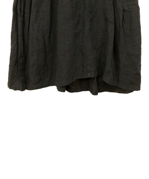 Vlas Blomme（ヴラスブラム）Vlas Blomme (ヴラスブラム) 半袖ワンピース ブラック サイズ:1の古着・服飾アイテム