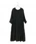 Vlas Blomme（ヴラスブラム）の古着「半袖ワンピース」｜ブラック