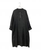 08MABゼロハチマブ）の古着「半袖ワンピース」｜ブラック