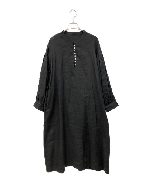 08MAB（ゼロハチマブ）08MAB (ゼロハチマブ) 半袖ワンピース ブラック サイズ:Fの古着・服飾アイテム