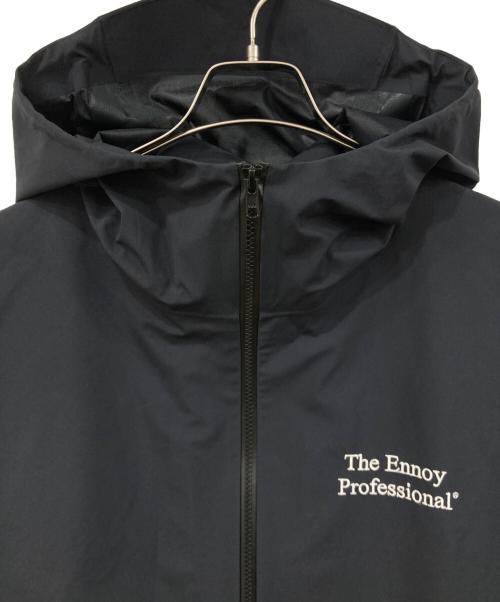 The Ennnoy Professional（ザ エンノイ プロフェッショナル）The Ennnoy Professional (ザ エンノイ プロフェッショナル) 3LAYER SHELL HOODIE ブラック サイズ:XLの古着・服飾アイテム