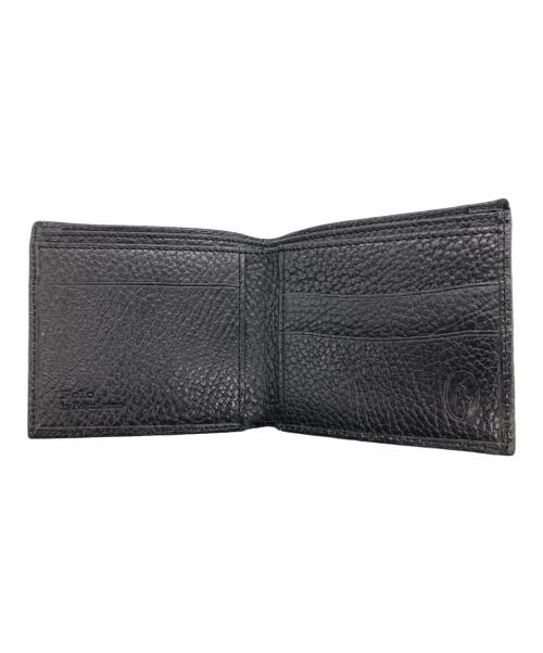 POLO RALPH LAUREN（ポロ・ラルフローレン）POLO RALPH LAUREN (ポロ・ラルフローレン) 2つ折り財布 ブラックの古着・服飾アイテム