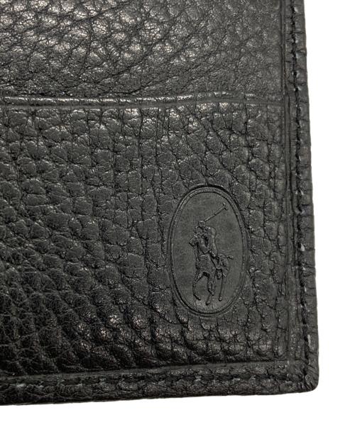 POLO RALPH LAUREN（ポロ・ラルフローレン）POLO RALPH LAUREN (ポロ・ラルフローレン) 2つ折り財布 ブラックの古着・服飾アイテム