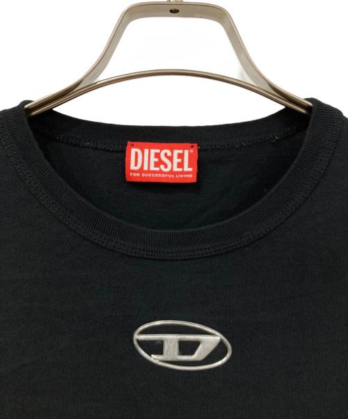 DIESEL（ディーゼル）DIESEL (ディーゼル) 半袖カットソー ブラック サイズ:XXSサイズの古着・服飾アイテム