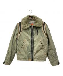 DIESEL（ディーゼル）の古着「フライトジャケット」｜カーキ