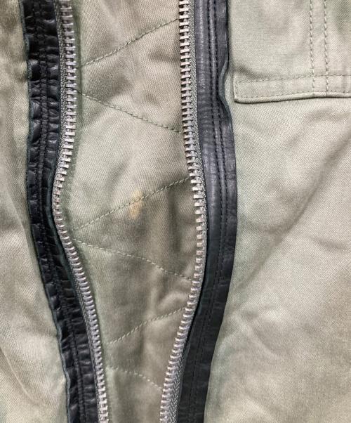 DIESEL（ディーゼル）DIESEL (ディーゼル) フライトジャケット カーキ サイズ:Lサイズの古着・服飾アイテム