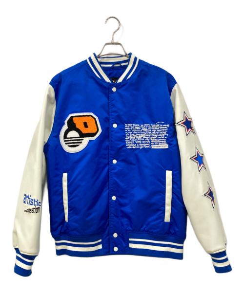 ZARA（ザラ）ZARA (ザラ) スタジャン ブルー サイズ:Lサイズの古着・服飾アイテム